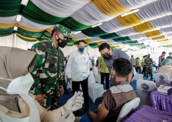 Kodam I/BB Gandeng UMSU Gelar Vaksinasi