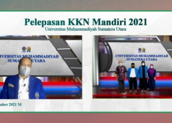 Rektor UMSU Lepas 3.090 Mahasiswa KKN Mandiri