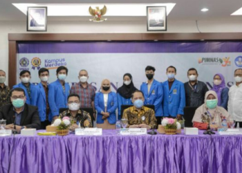 Rektor UMSU Melepas 3 Tim ke Pimnas 2021