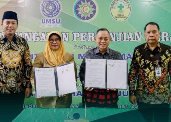 RSU Muhammadiyah Sumatera Utara dan RS Haji Medan Tandatangani Kerjasama