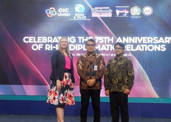 The 75th Anniversary of Republic of Indonesia – US Diplomatic Relations was held at UMSU