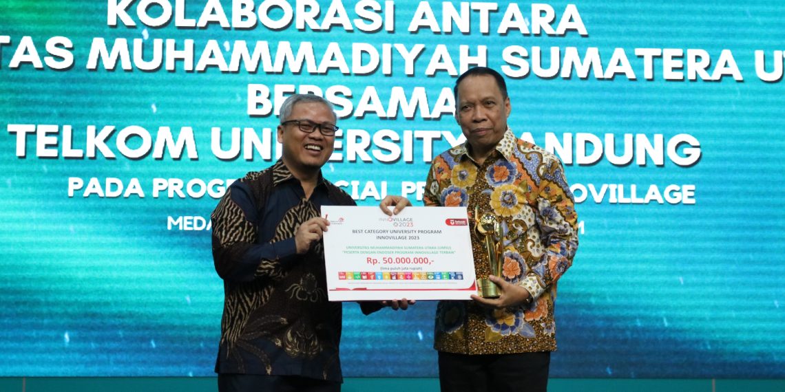 UMSU Receives Best University Award in Innovillage Program from Telkom University