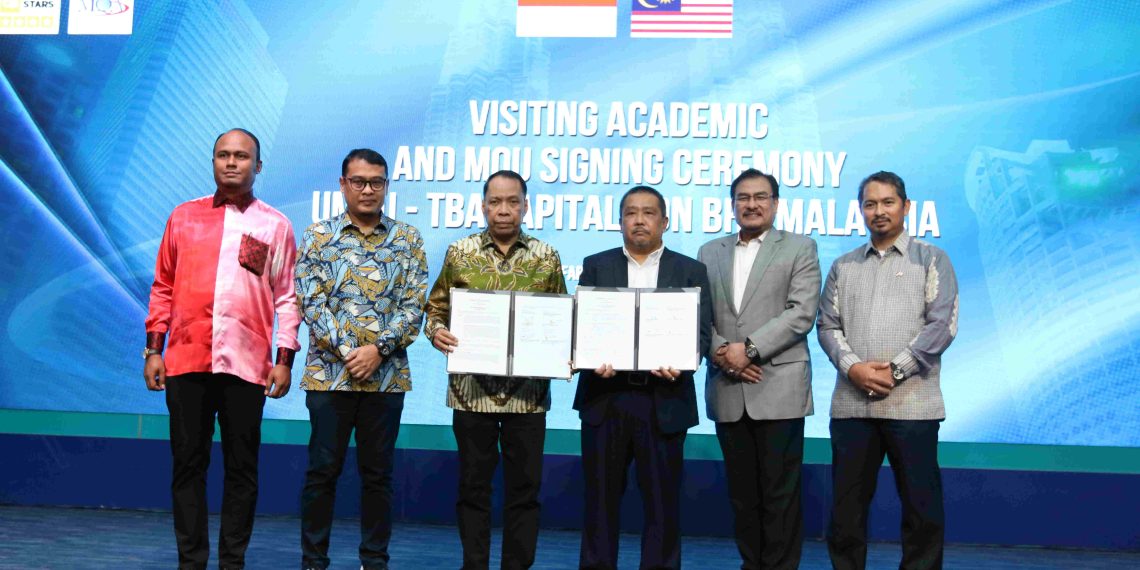 UMSU and TBA Capital SDN BHD Malaysia signed an MoU and Conducted an Academic Visit