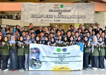 Welcoming International Interns from the Faculty of Agriculture UMSU to MARDI Malaysia