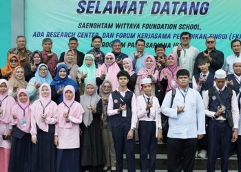 UMSU Postgraduate Receives Visit from Saengtham Wittaya Foundation School Thailand