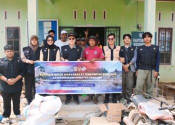 UMSU International Students & Thai Honorary Consulate Team Aid Aceh Tamiang