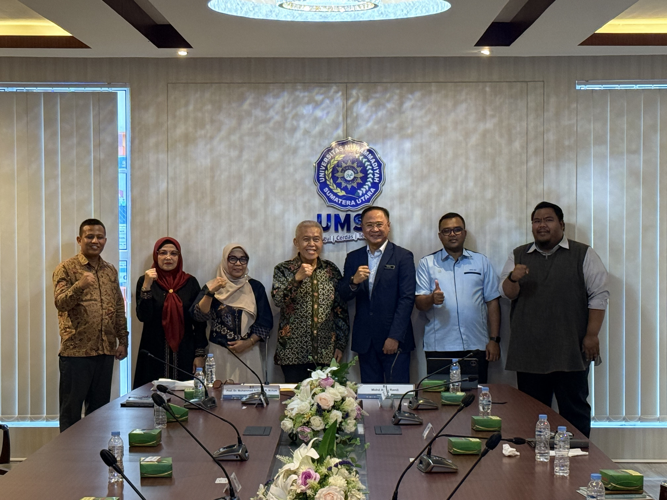 UMSU Welcomes Delegation from Halal Centre Penang, Malaysia